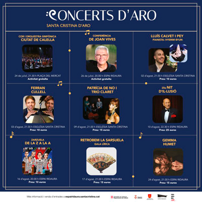 Festival Concerts d'Aro - Santa Cristina d'Aro 2024