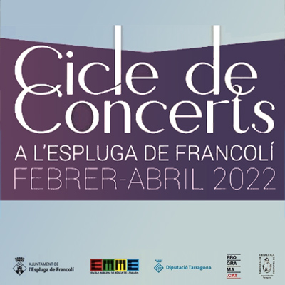 Cicle de concerts a l'Espluga de Francolí, 2022