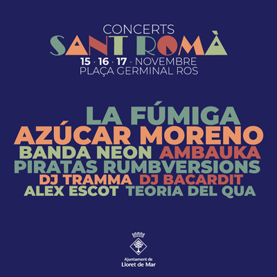 Concerts de Sant Romà a Lloret de Mar, 2024