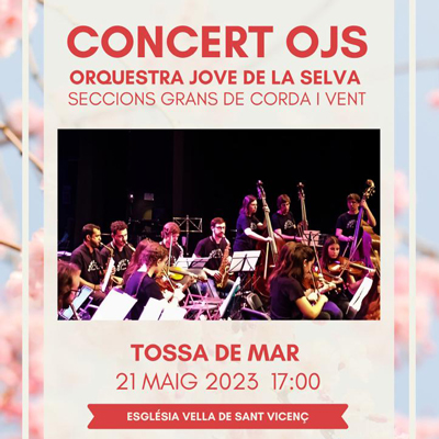 Concert de l'Orquestra Jove de la Selva a Tossa de Mar, 2023