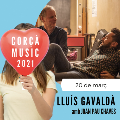 Concert de Lluís Gavaldà amb Joan Pau Chaves al Corçà Music, 2021