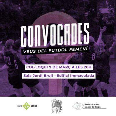 Col·loqui ‘Convocades. Veus del futbol femení’, Convocades, Jesús, 2025