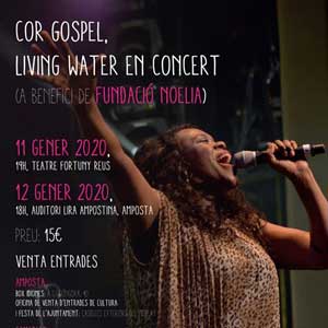 Concert del Cor de Gospel Living Water - Amposta 2020