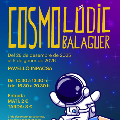 Cosmolúdic Balaguer, 2025