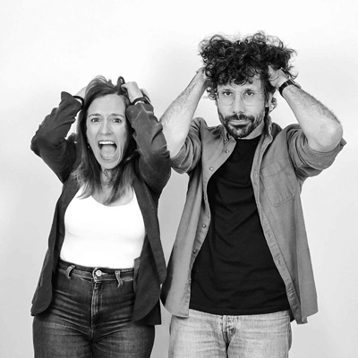 Monòleg 'Criança inconscient' amb Ester Bertran i Aleix Cabarrocas