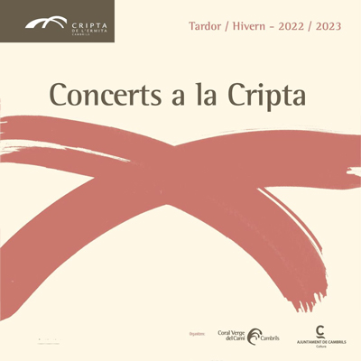 Cicle Concerts a la Cripta, Cambrils, 2022