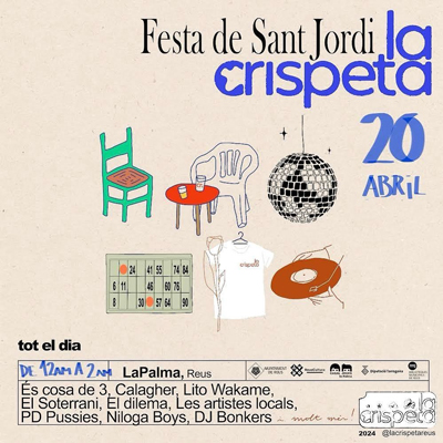 Festa de Sant Jordi de La Crispeta, Reus, 2024