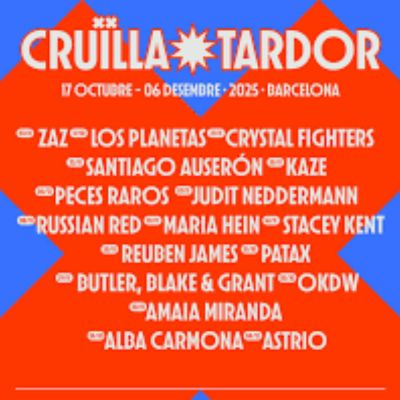 Cruïlla Tardor 2025, Cruïlla Tardor, 2025, Festival Cruïlla