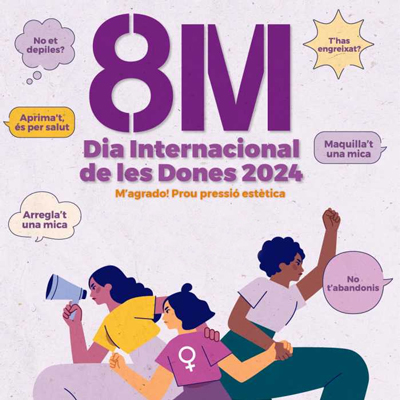 8M, Dia Internacional de les Dones a Cubelles, 2024