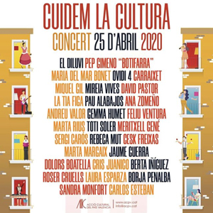 Concert, Cuidem la Cultura, Acció Cultural País Valencià, 2020