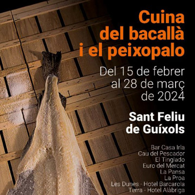 Cuina del bacallà i el peixopalo, Sant Feliu de Guíxols, 2024