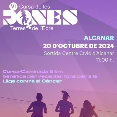 VI Cursa de les Dones de les Terres de l’Ebre - Alcanar 2024