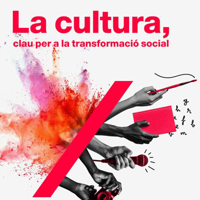 Jornada 'La cultura, clau per a la transformació social', Barcelona, 2024