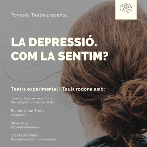 Espectacle 'La depressió. Com la sentim?' de Tornavís Teatre