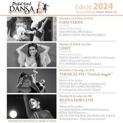 Cicle Destil·lant Dansa, Girona, 2024