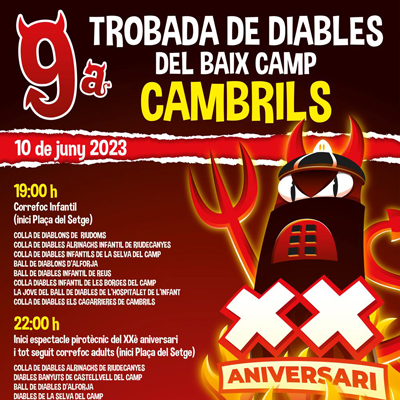 IX Trobada de Diables del Baix Camp, Cambrils, 2023