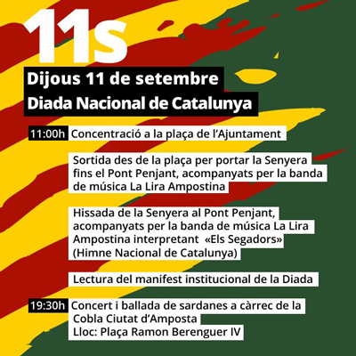 Diada Nacional de Catalunya - Amposta 2025