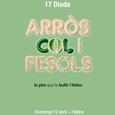 17a Diada de l’Arròs, Col i Fesols - l'Aldea 2026