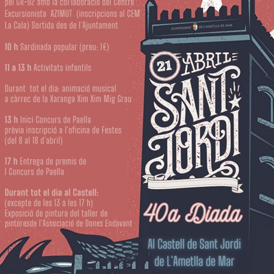 40a Diada al Castell de Sant Jordi, L'Ametlla de Mar, 2024