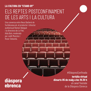 Diàspora Ebrenca: La cultura en 'stand-by' - Maig 2020