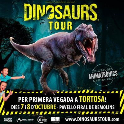 Dinosaurs Tour - Tortosa 2023