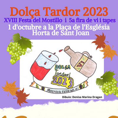 Festa del Mostillo 'Dolça Tardor', Horta de Sant Joan, 2023
