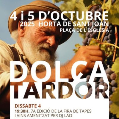 Dolça Tardor. Fira d'Artesania i Gastronomia, Dolça Tardor 2025, 2025, Horta de Sant Joan, 