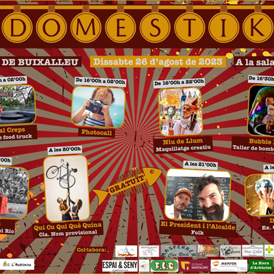 Festival Domestik, Sant Feliu de Buixalleu, 2023