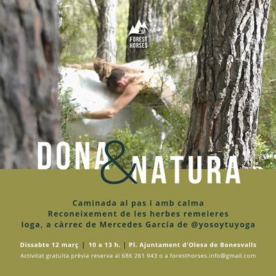 Activitat Dona & Natura, 8 de març, Associació Forest Horses