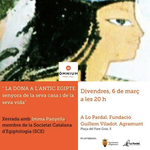 Xerrada 'La dona a l'antic Egipte'