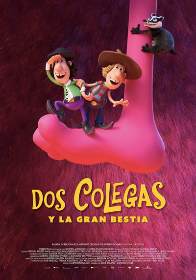 Dos colegas y la gran bestia