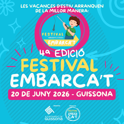 Festival Embarca't a Guissona, 2026