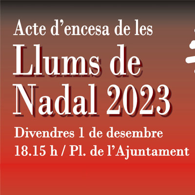 Encesa de les llums de Nadal de Tortosa 2023
