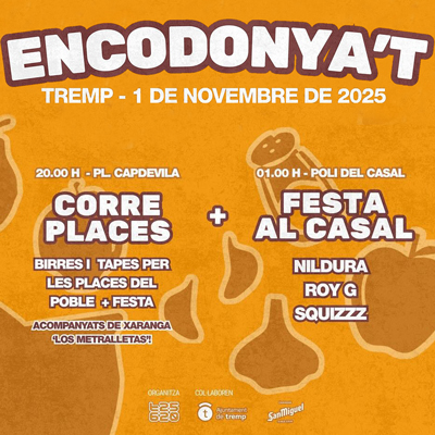 Festa Encodonya't, Tremp, 2025