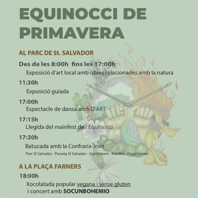 Equinoci de Primavera a Santa Coloma de Farners, 2022