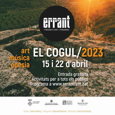Festival Errant, Itineraris d'Art i Pensament, El Cogul, 2023