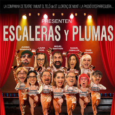 Escaleras y plumas