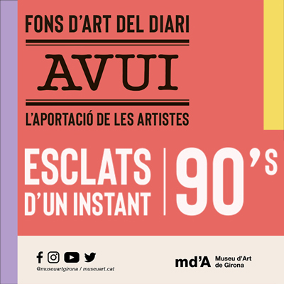 Exposició 'Esclats d'un instant. 90's' al Museu d'Art de Girona, 2024