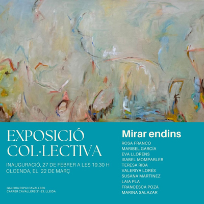 Exposició 'Mirar Endins', 8M, Espai Cavallers, Lleida, 2025