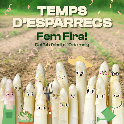 Fira d'Espàrrecs de Gavà, Temps d'Espàrrecs, Gavà, 2026