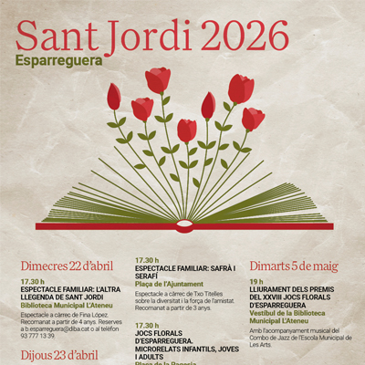 Diada de Sant Jordi a Esparreguera