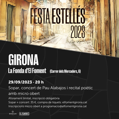 Festa Estellés, El Foment, Girona, 2023