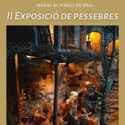 II Exposició de pessebres al Pinell de Brai, 2022