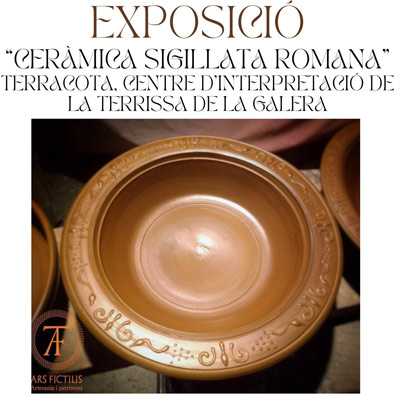 Exposició 'Ceràmica sigillata romana', Museu Terracota, La Galera