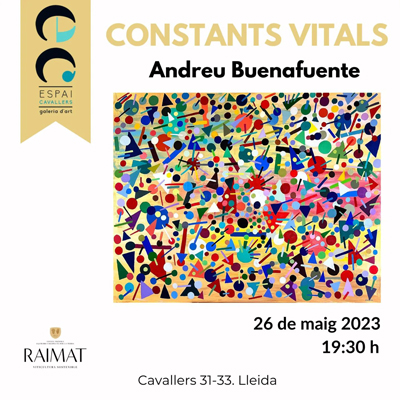 Exposició 'Constants Vitals', d'Andreu Buenafuente, a l'Espai Cavallers, Lleida, 2023