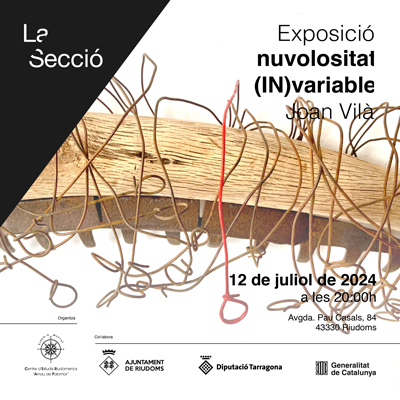 Exposició 'nuvolositat (IN)variable' de Joan Vilà