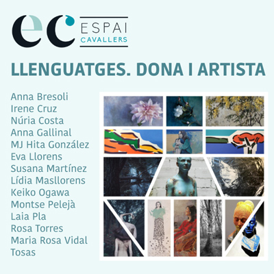 Exposició 'Llenguatges. Dona i artista' a l'Espai Cavallers, Lleida, 2022