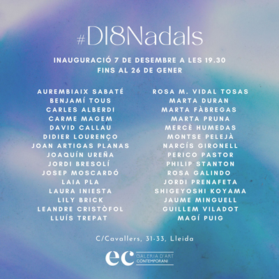 Exposició 'Di8Nadals', Espai Cavallers, Lleida, 2022