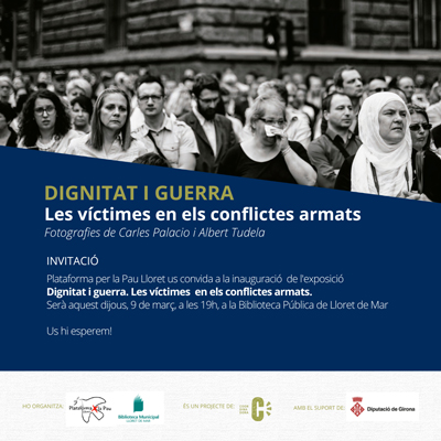 Exposició 'Dignitat i guerra. Les víctimes en els conflictes armats', Coordinadora d'ONG Solidàries, 2023