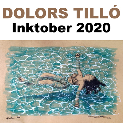 Exposició 'Inktober 2020' de Dolors Tilló, Maldà, 2025